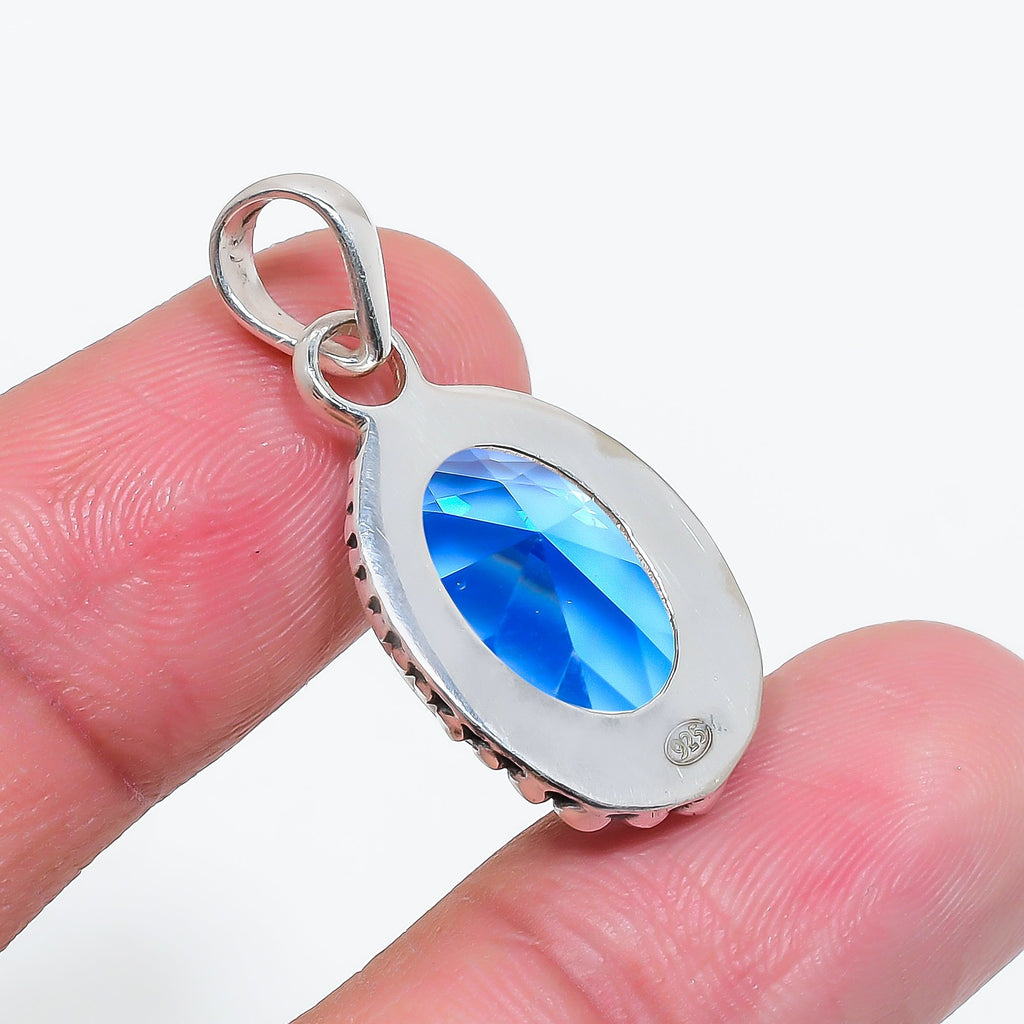 "Tanzanite Pendant | 925 Sterling Silver | Blue Violet Gemstone"