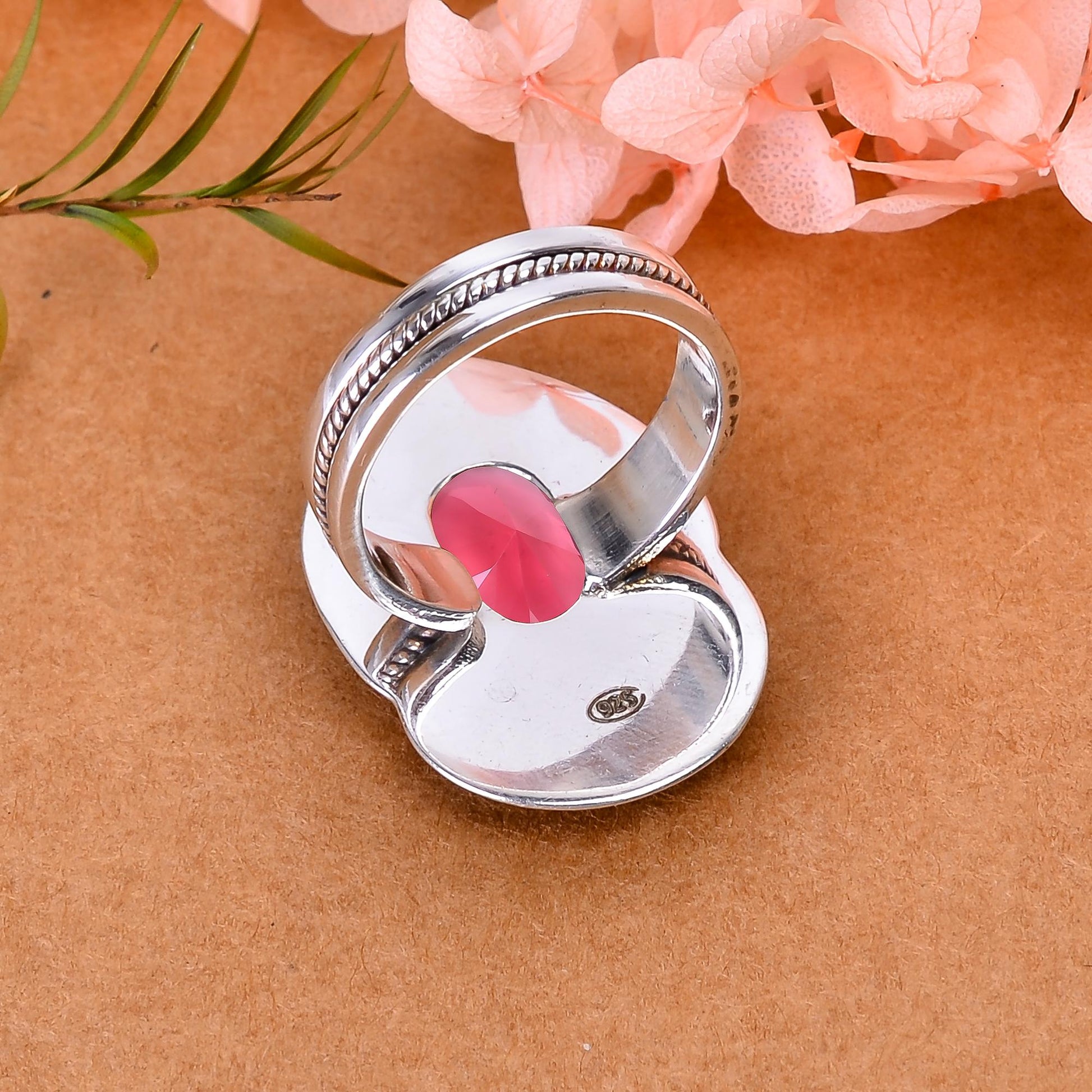 "Tourmaline Ring 925 Sterling Silver | Natural Gemstone Jewelry"
